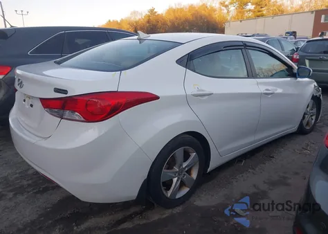 2013 Hyundai Elantra Gls из США, поврежденный, VIN 5NPDH4AE0DH329589